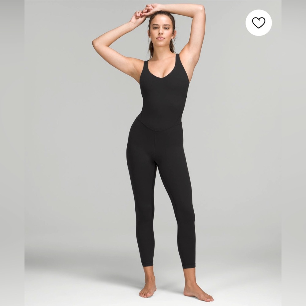 Lululemon Align Bodysuit 25” Black Size 8